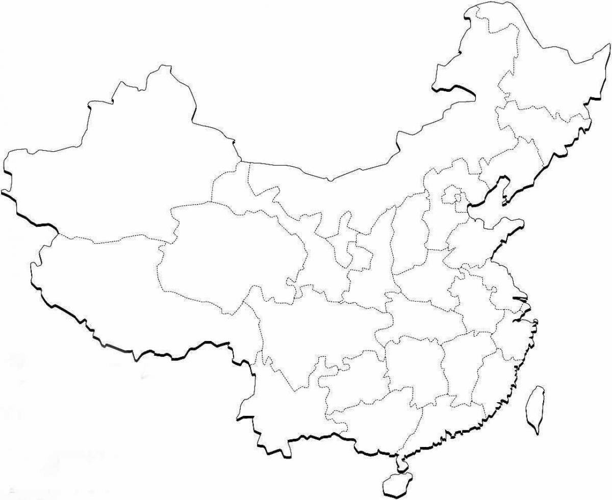 mapa de China quiz