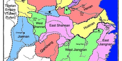 Mapa de China historia