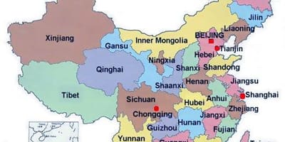 China imágenes de mapa