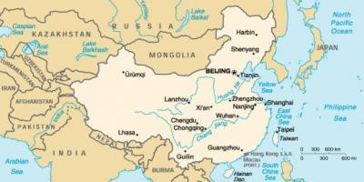 Mapa antiguo de China